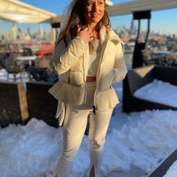 White Leather Pants - Picture 4 of 9